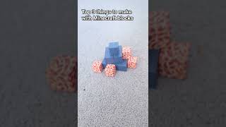 top 3 amazing things to make with Minecraft blocks