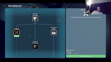 Escape from Duckov:  Upgrading your workbench (and how to make eco lamps)