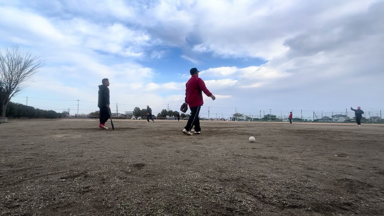 2026 1/11 新春　初練習　内野守備