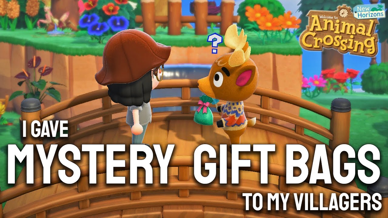 GIFTING MY VILLAGERS MYSTERY GIFT BAGS Animal Crossing New Horizons