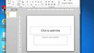 powerpoint 2010 tutorial the title bar microsoft training lesson 1.3