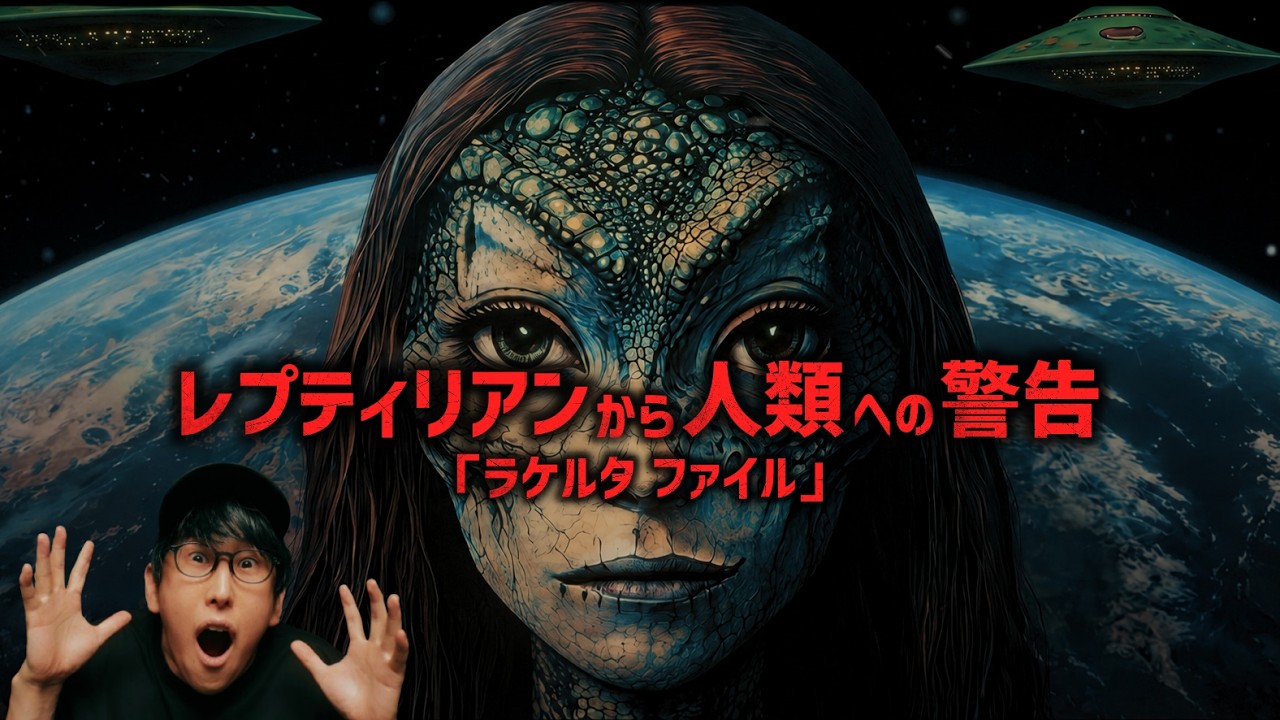 レプティリアンは地球にいる、人類の起源『ラケルタファイル』とは!?