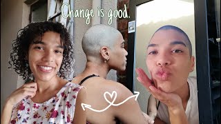 My Hair Journey (with pictures) + Shaving my head! | JamieLee Benji