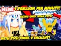 Gumamit ako ng WEAK PETS na TECH COINS V Lahat! 1 TRILLION kada ISANG MINUTO! Sa Pet Simulator X #68