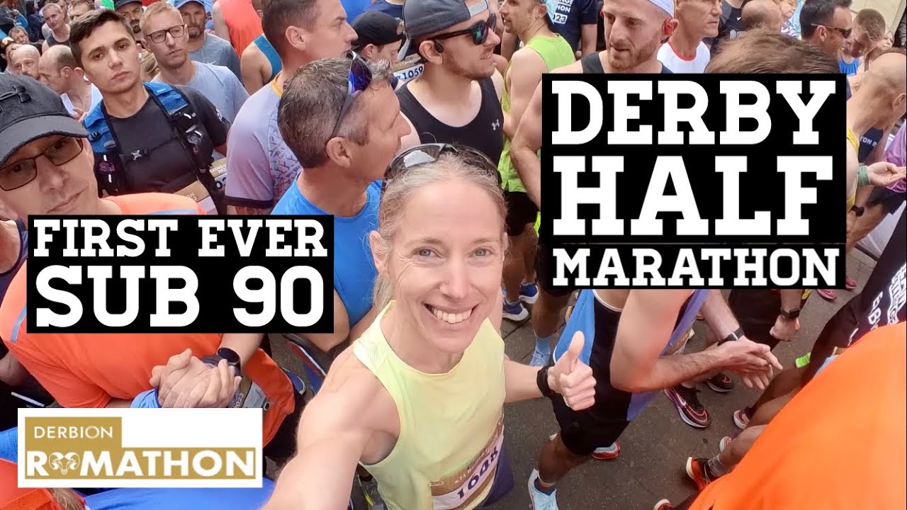 Derby Half Marathon - The Day I Ran sub 90 minutes (Derbion Ramathon)