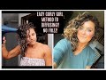 CURLY GIRL METHOD TO DIFFUSING | NO FRIZZ | FOR BEGINNERS