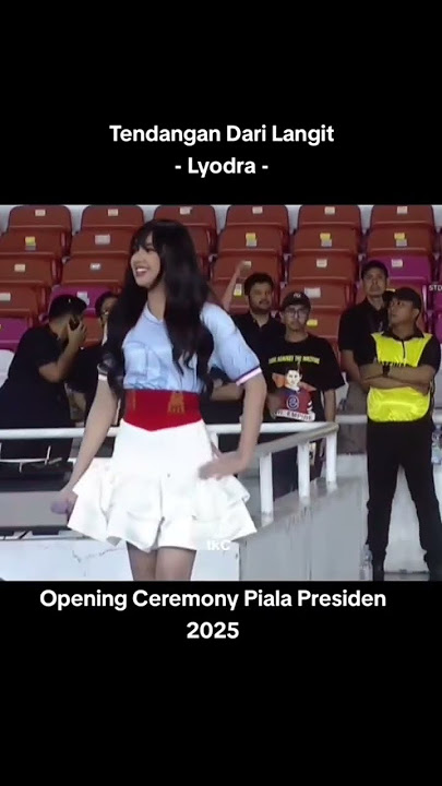 Lyodra Membawakan 3 lagu Sekaligus Di Opening Ceremonial Piala President 2025 Di GBK jakarta