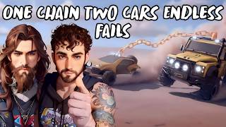 One Chain Two Cars Endless Fails in Chained Wheels screenshot 3