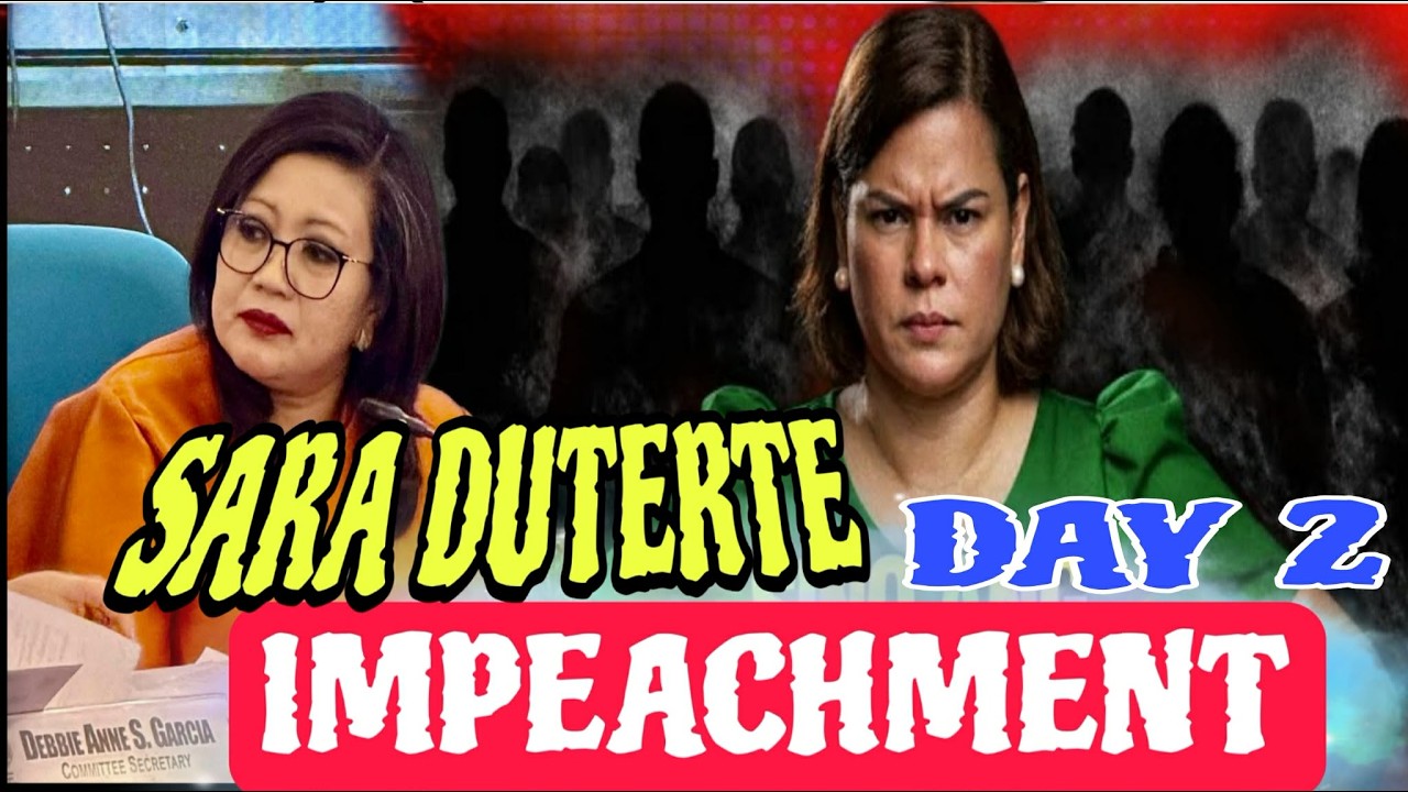 VP SARA DUTERTE IMPEACHMENT PROCEEDINGS DAY 2(MARCH 3, 2026)
