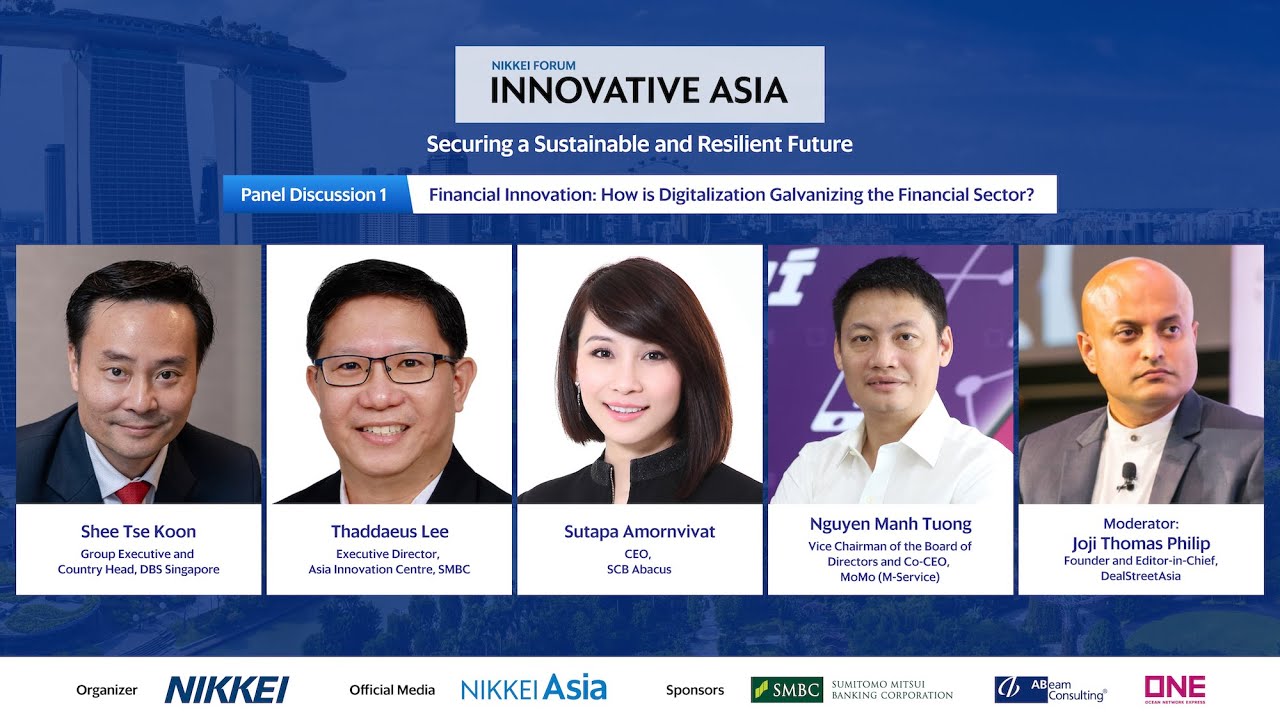 [Innovative Asia 2022] Panel Discussion 1 - Financial Innovation