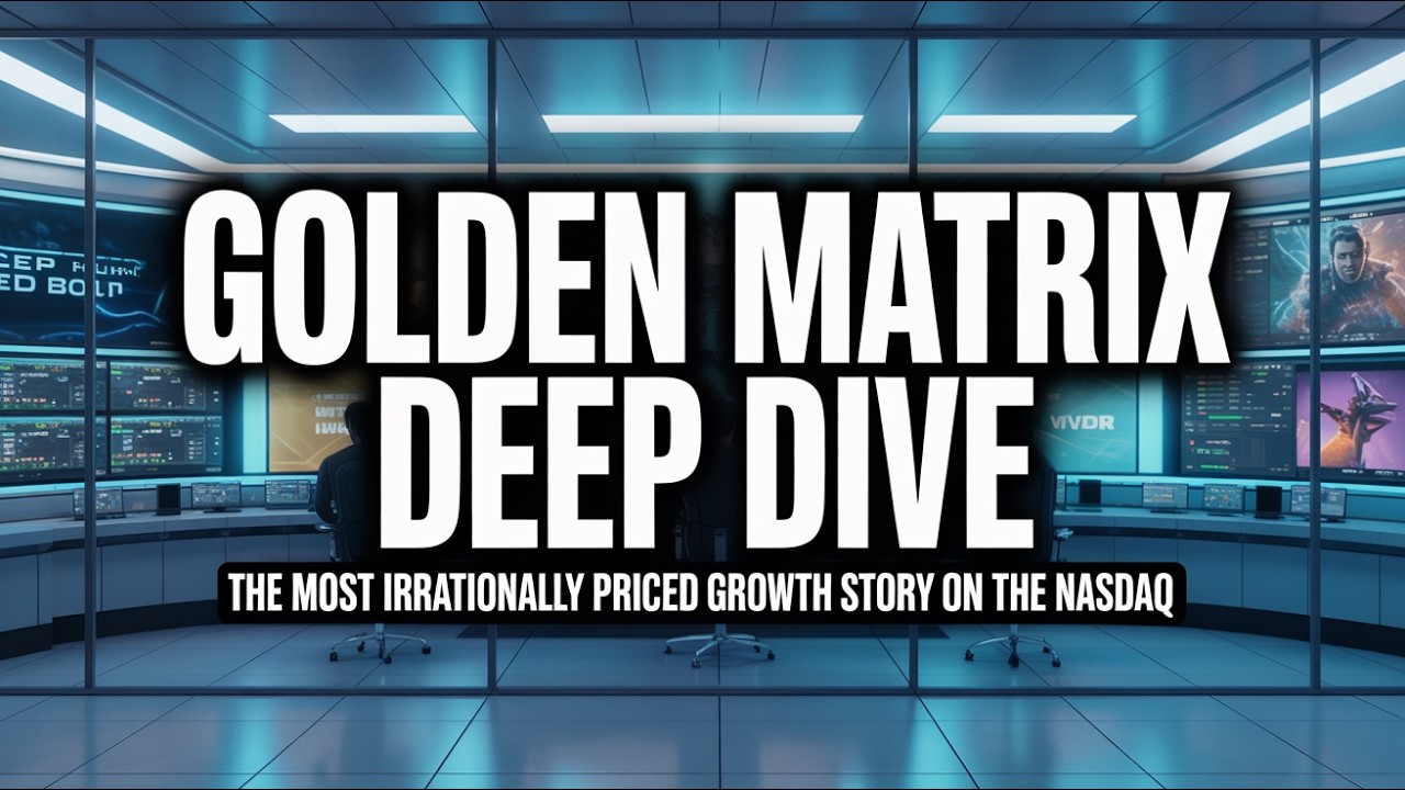 Подробный анализ: Является ли Golden Matrix Group самой иррационально оцененной компанией роста н...