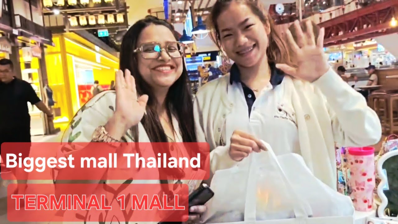 Day 2 TERMINAL 1 Pattaya Mall | Biggest mall in Thailand #biggestmall #thailand #pattaya #citytour 