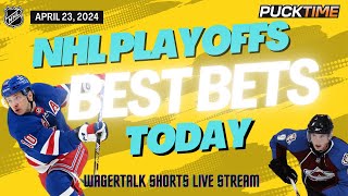 NHL Picks & Predictions | Playoff Best Bets April 23