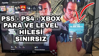 Gta 5 Online Playtation Ve Xbox Para Ve Level Hilesi Ban Yok 2025