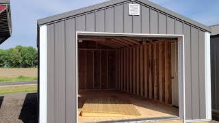 14x24 Standard Garage - Avery Building and Barns - Sheds Barns Garages