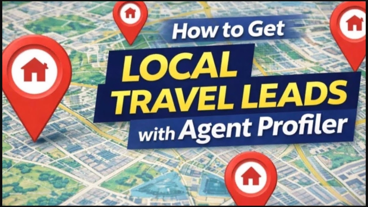 How to Get Local Travel Leads with Agent Profiler | LIVE REPLAY
