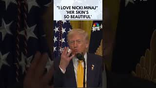 Nicki, Are Your Nails Real – President Trump Recounts Chat With 'Beautiful' Singer Minaj | N18G
