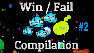 Agar.io - Win/Fail Compilation #2