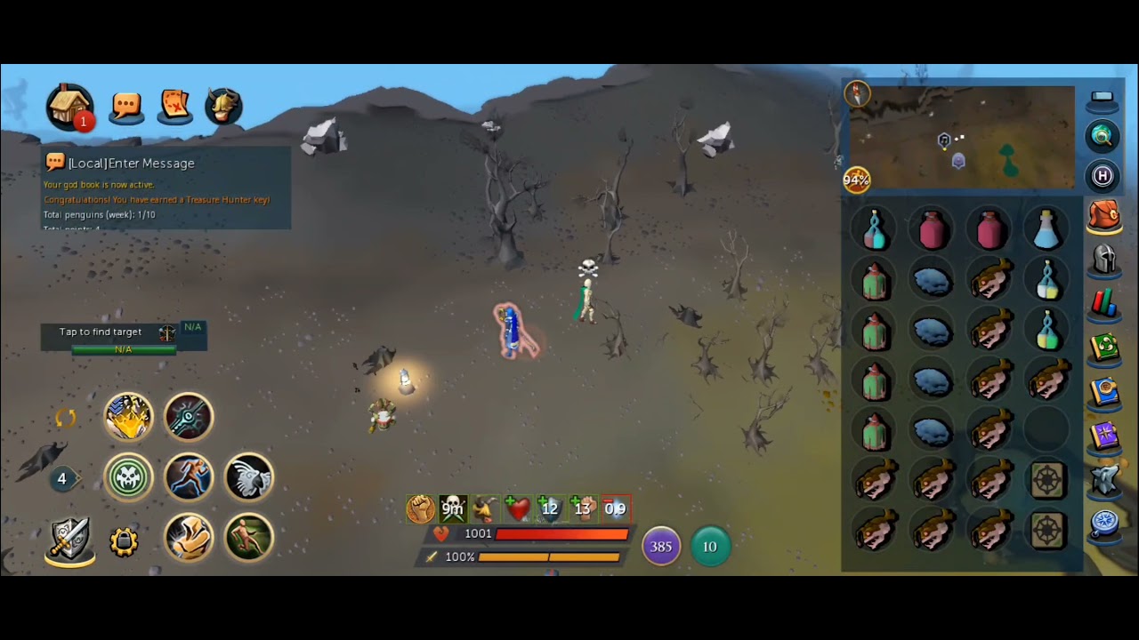 Rs3 PKing on RuneScape Mobile