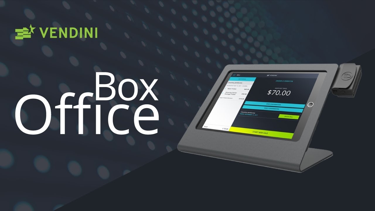 Vendini Vendini's Box Office Point-of-Sale App - YouTube