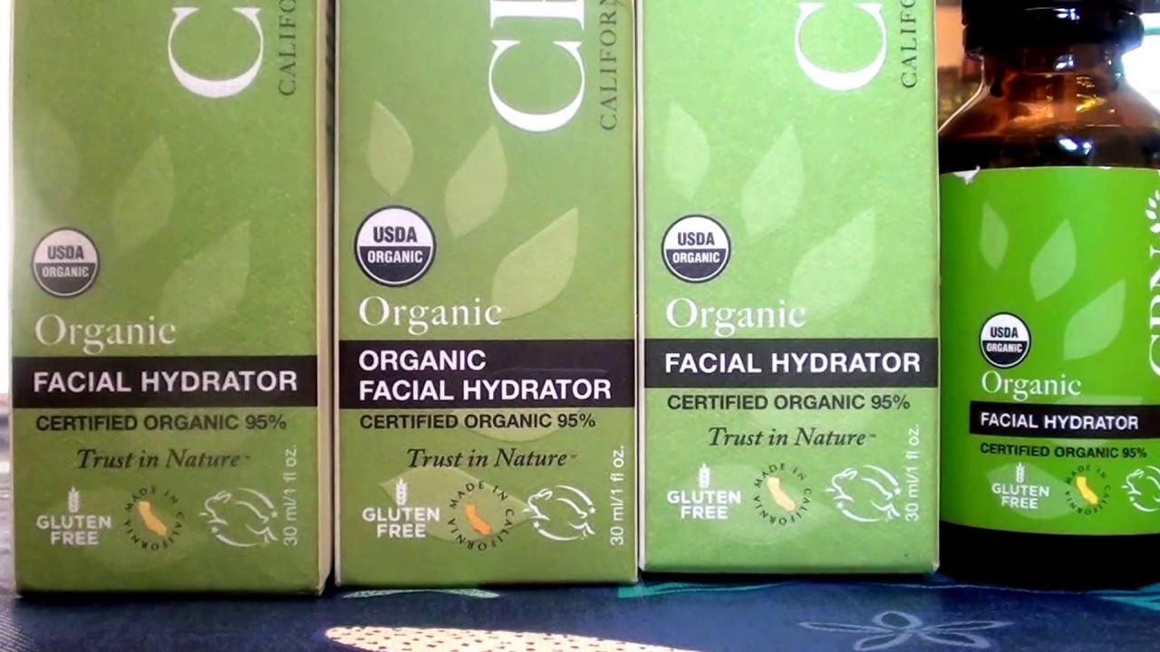 California Pure Naturals Organic Facial Hydrator REVIEW YouTube
