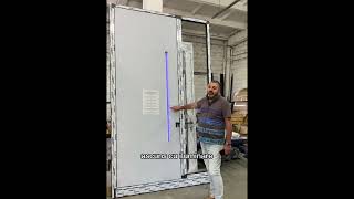 Ușa de întrarea din aluminiu MB 86 N