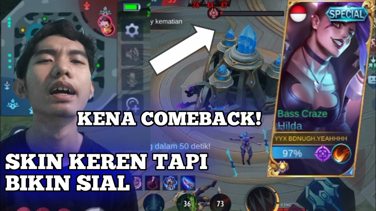 REVIEW SKIN SPECIAL HILDA MURAH KUALITAS 1 JUTA TAPI MALAH SIAL! HADEHH - MOBILE LEGENDS INDONESIA