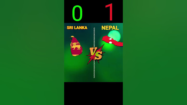 Srilanka vs Nepal #shorts #srilanka #vs #nepal #ytshorts ||full comparison video @akhilsingh3176