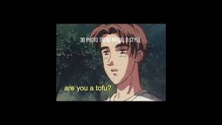 Initial D 3D photo edit #shorts