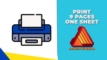 How to Print 9 pages on per sheet in Affinity publisher
