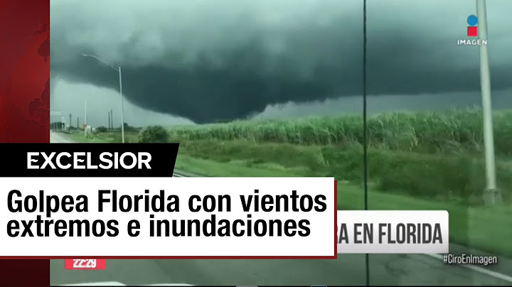 El huracán Milton toca tierra y golpea Florida con vientos extremos