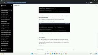 import glob in python