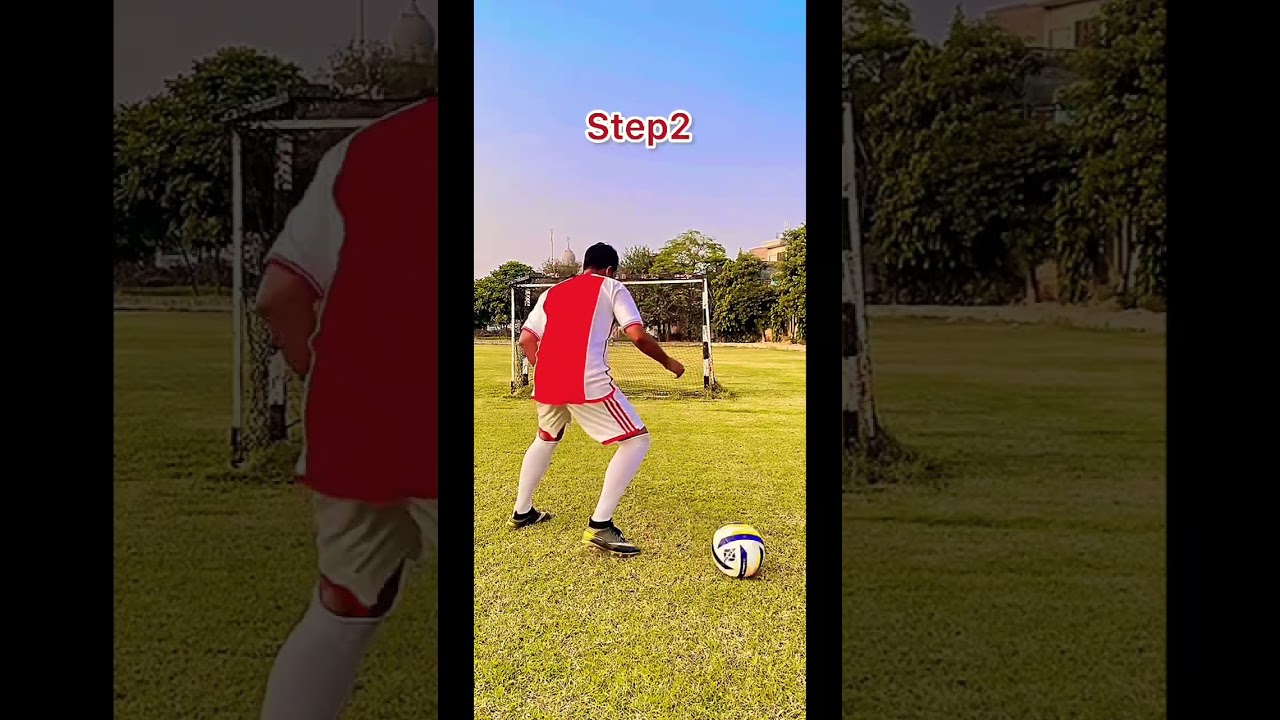 Easy skill tutorial 🔥 you can try it ⚽️👍
