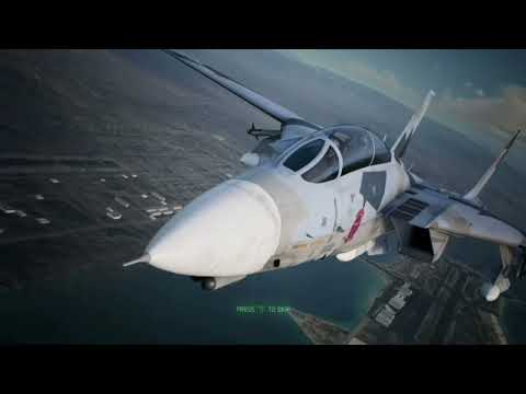 ACE COMBAT™ 7 action F_14 Tomcat mission 10