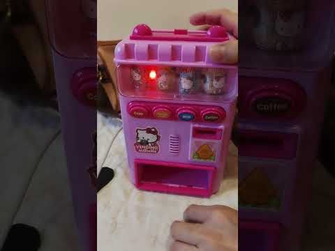 the cutest Pink vending machine ASMR #shorts #satisfying #asmr #cute #shortvideo