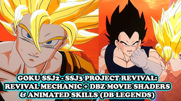 NEW Revamped Goku SSJ3 Movie (Revival Mechanic + DB Legends Skills Animation) | DB Sparking Zero Mod