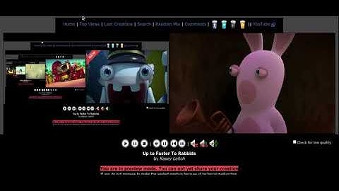 Up to Faster Sixparison to Rabbids