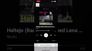 Haltejo. Muziko, vortoj kaj kantado de Lena Wilke (Bystrytska)