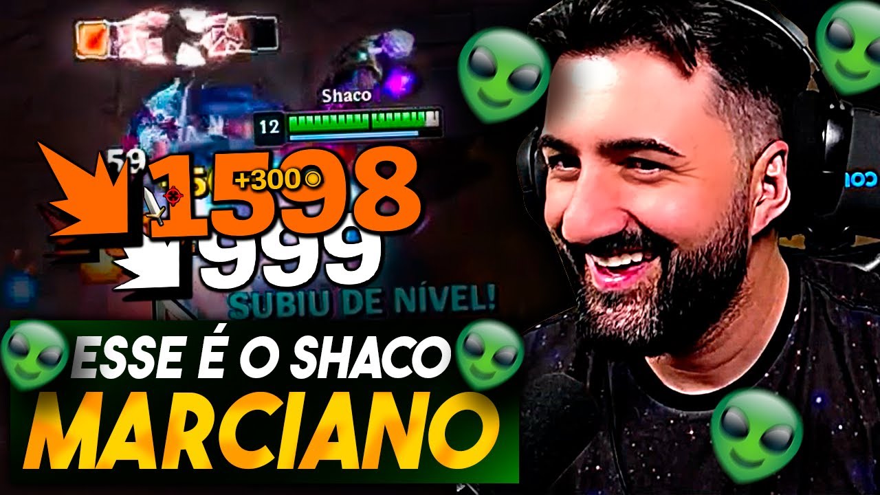 ESSE É O SHACO MARCIANO APLICANDO PRA CIMA DE GERAL!