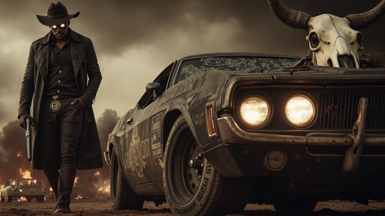 Desert Drifter Fuzz Rock - Cinematic Instrumental Road Trip | Heavy Stoner Riffs