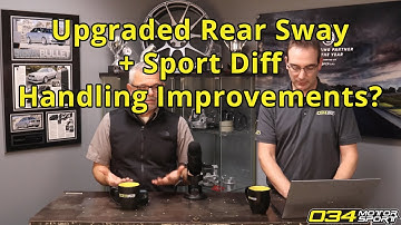 Can Upgraded Rear Sway Bars Improve Handling On B9 Sport Differential Cars? | 034Motorsport FAQ