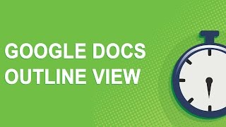 Google Docs outline view (2016)