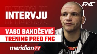 Vaso Bakočević Trening pred FNC 1.6.2024, Beograd, borba bez rukavica, protivnik Alešandre Ribeiro
