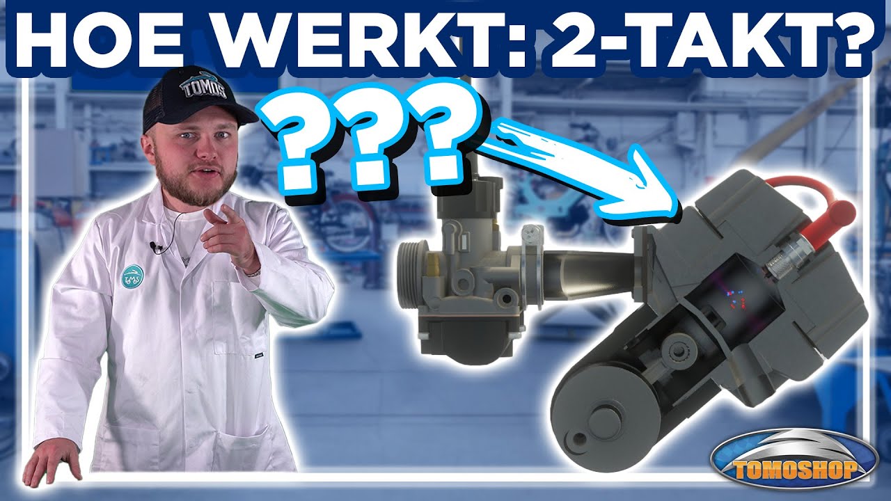 HOE werkt een Tomos 2-takt motor!? | TOMOSHOP - YouTube