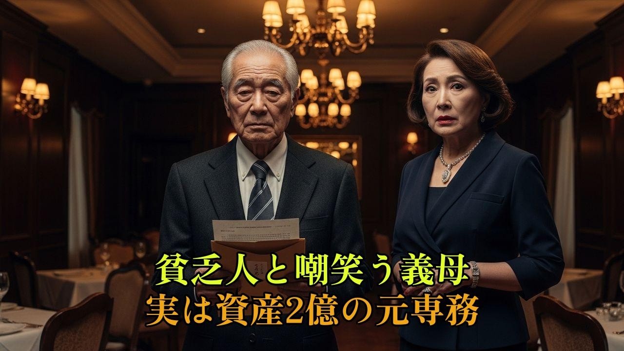 「普段着の乞食か」孫の結婚で嘲笑う義母→祖父の正体判明で顔面蒼白の衝撃結末