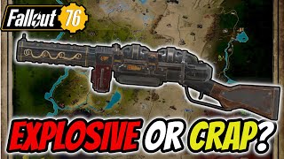 Are Explosive Gauss Shottys Bad?  time to find out Fallout 76