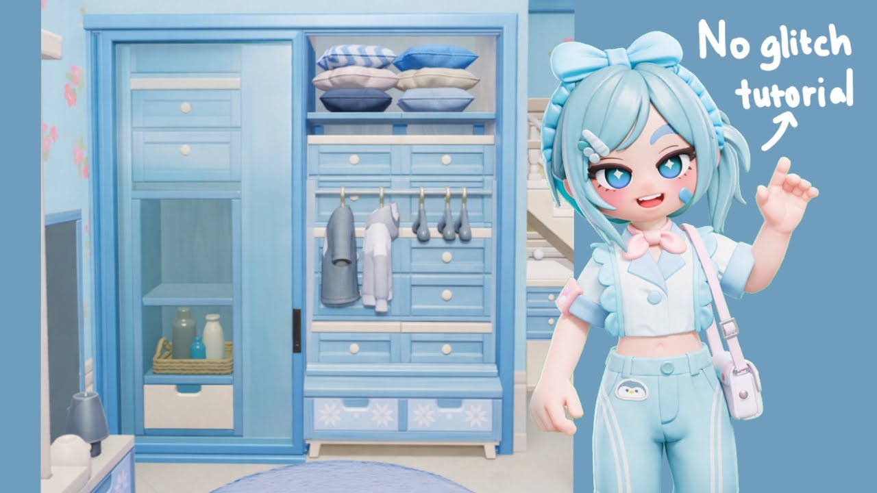 No Glitch Wardrobe in Heartopia 👕 Easy Tutorial ✨