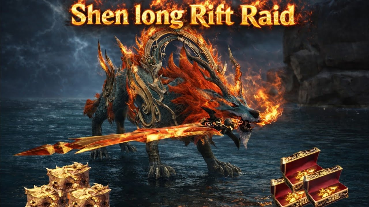Utopia Origin Game : Open box Blade Mount (Shenlong Raid) 
