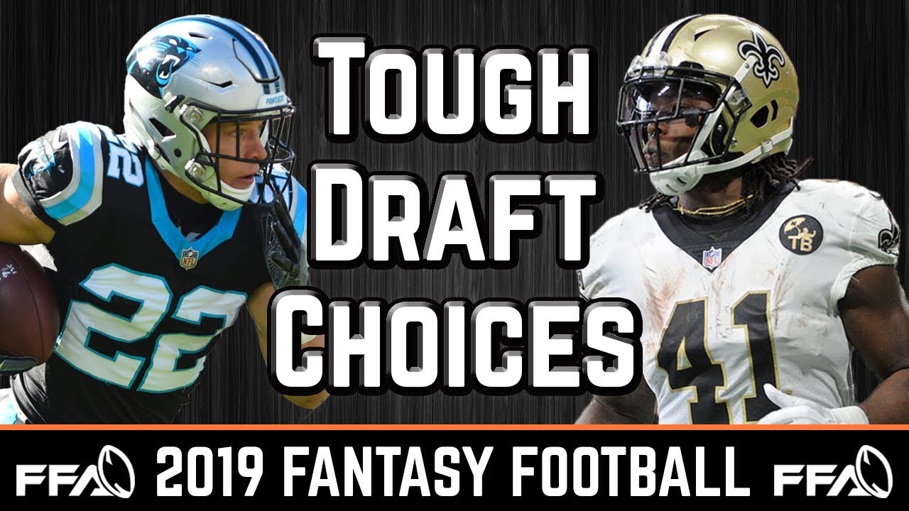 Tough Draft Day Choices - 2019 Fantasy Football Vol. 2 - YouTube
