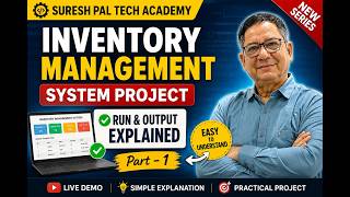 Running My Inventory Management System Live! (Project Demo Part 1) 📦💻🔥